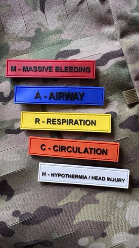 March pvc patch - march, set