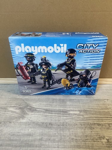 Playmobil 9365 polizei sek - -,