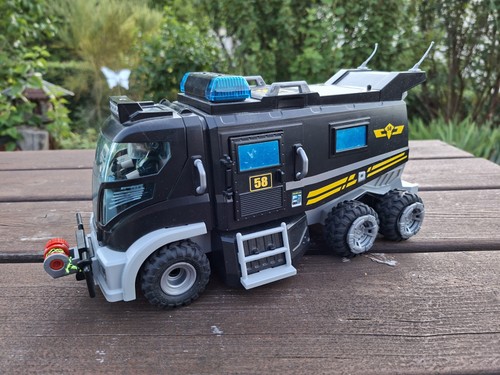 Playmobil 9360 sek truck - playmobil, sek-truck