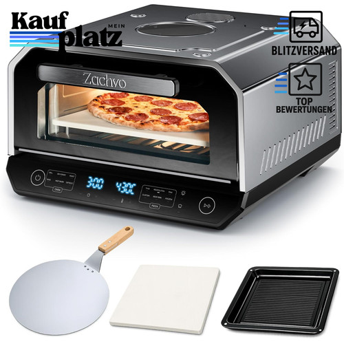Pizzaofen elektrisch 450 - elektrisch, 450°c
