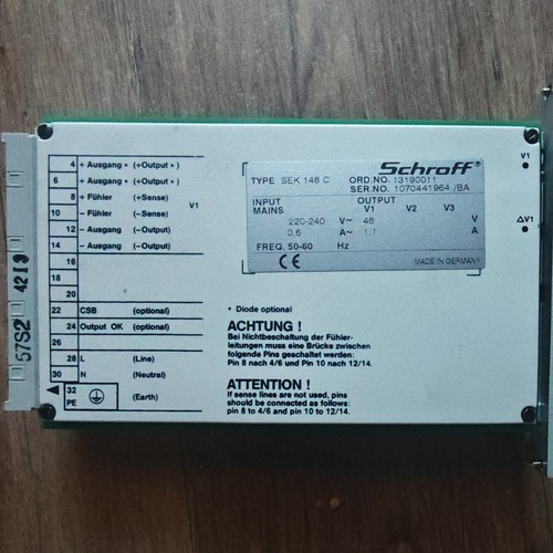 Schroff sek 148 - sek, c