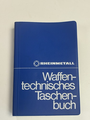 Waffentechnisches handbuch - waffentechnisches,