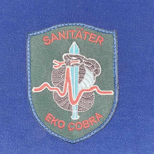Einsatzkommando cobra patch - cobra,