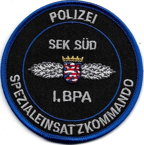 Sek süd polizei hessen - sÜd, patch